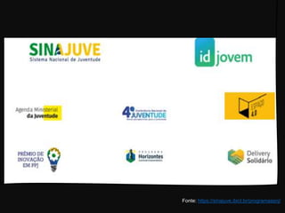 Fonte: https://sinajuve.ibict.br/programassnj/
 