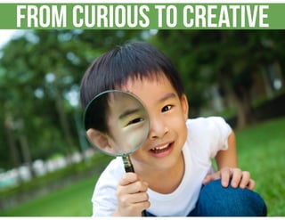 FROM CURIOUS TO CREATIVE
 