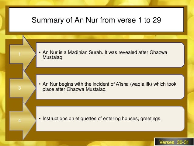 Asbabun Nuzul Surat An Nur Ayat 30-31
