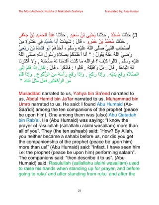 Juzz ul rafa al yadeen by(imam bukhari) | PDF