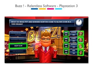 Buzz ! - Relentless Software - Playstation 3
 