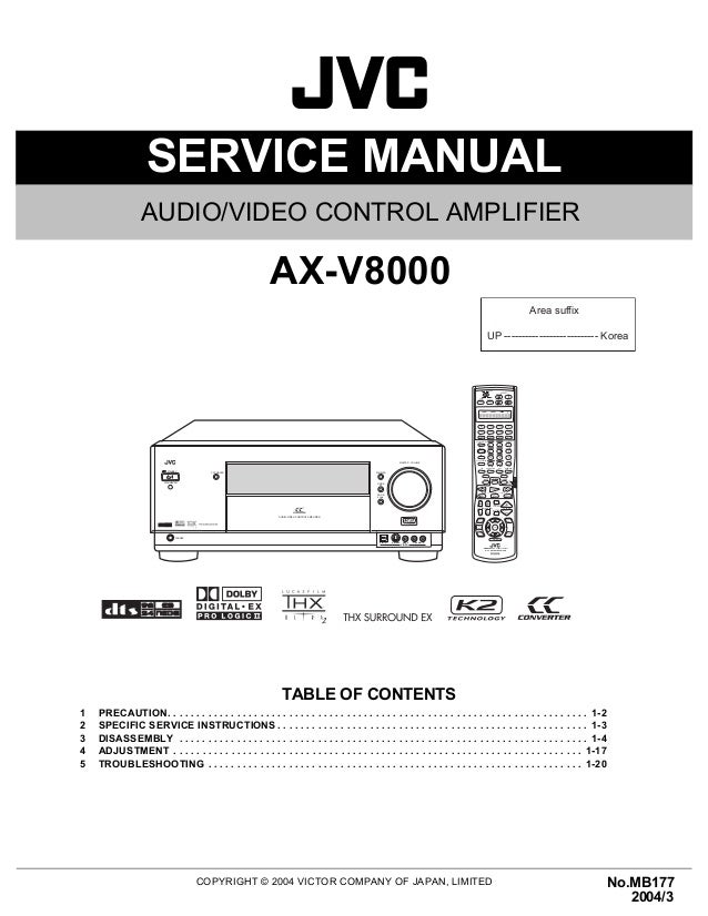 Инструкция на jvc kd dv6107