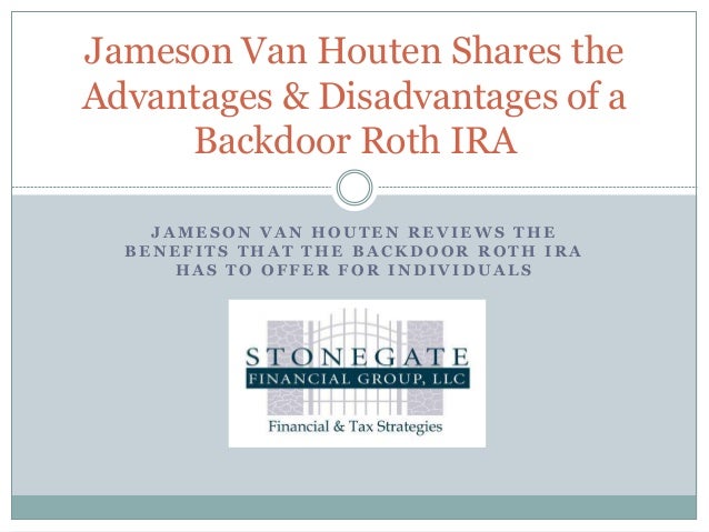 Jameson Van Houten Shares The Advantages Disadvantages Of A Backdoo
