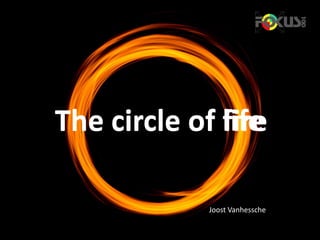 The circle of lifeThe circle of fire
Joost Vanhessche
 