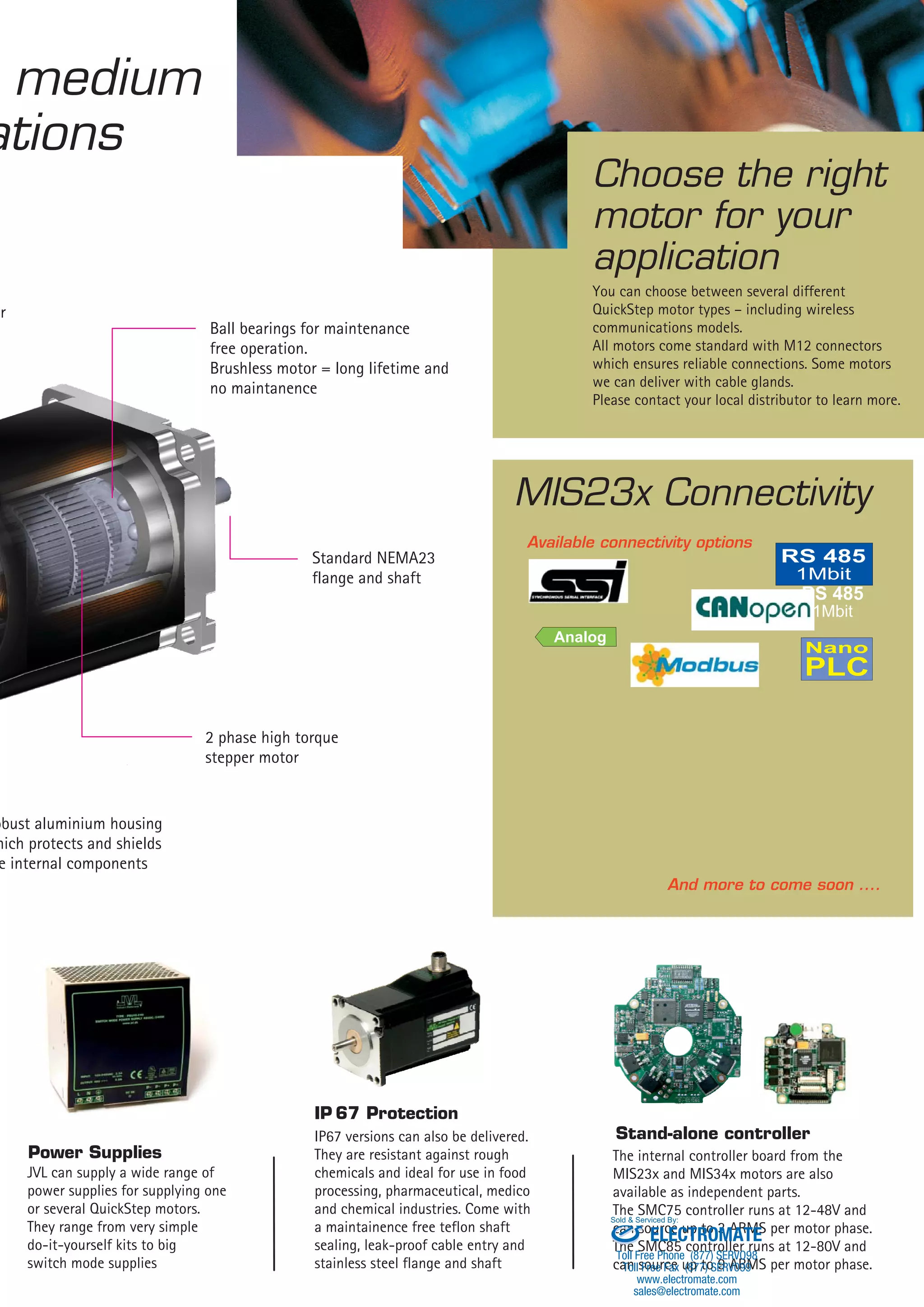JVL Quickstep Brochure | PDF