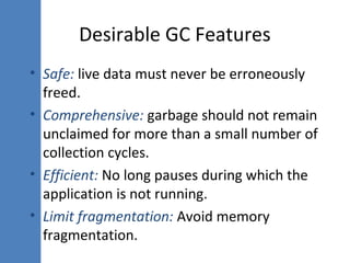 An Introduction to JVM Internals and Garbage Collection in Java | PPT