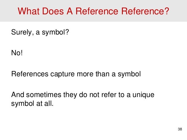 no more than symbol
