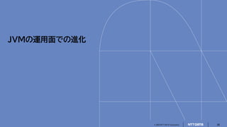 © 2023 NTT DATA Corporation 28
JVMの運用面での進化
 