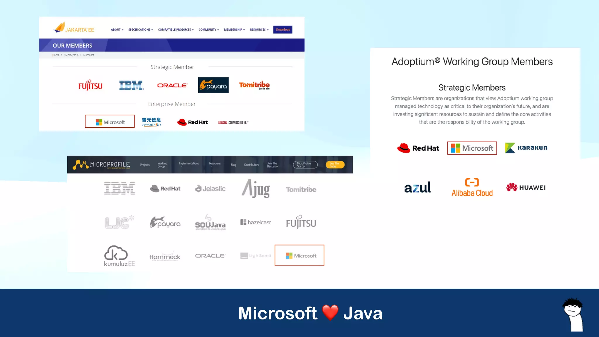Microsoft ❤ Java
 