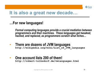 Jvm Language Summit Rose 20081016