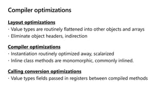 Compiler optimizations
 