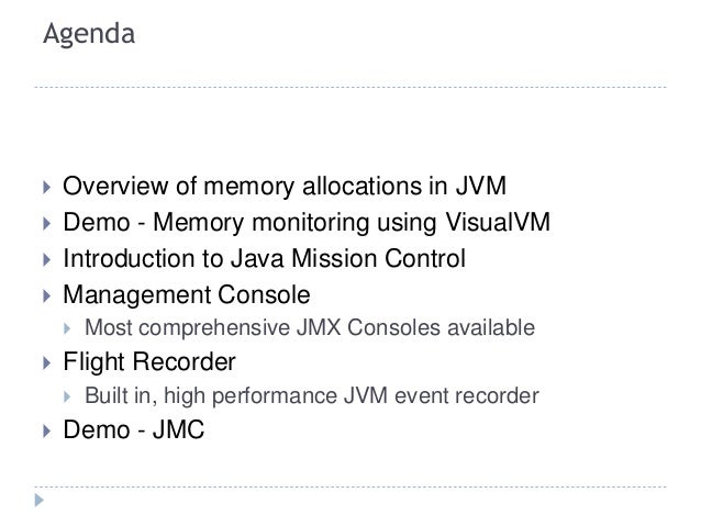 JVM Memory Profiling using Java Mission Control