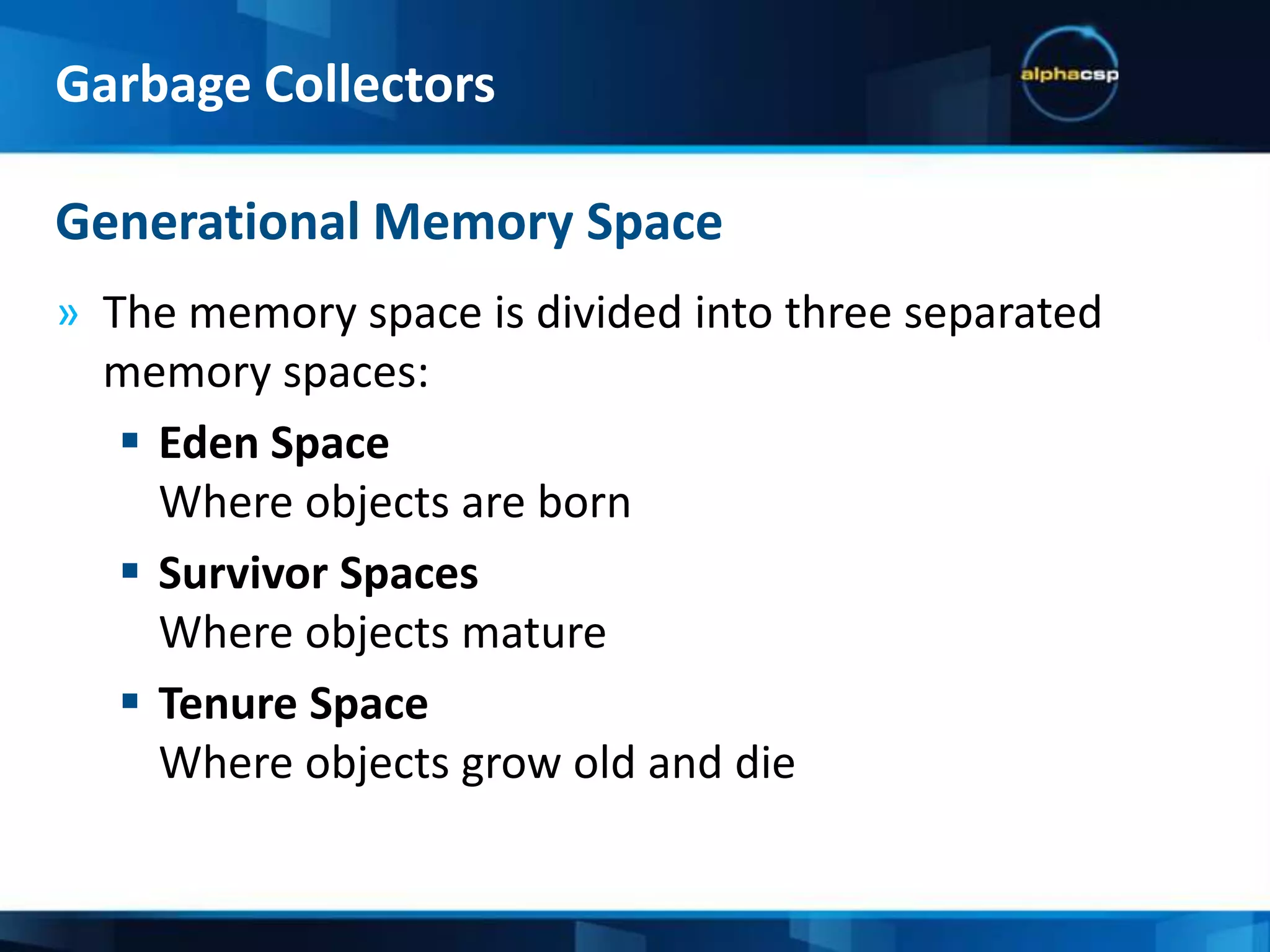 The IDI Test CaseChoosing the right hardwareGarbage CollectorsJVM TuningAgendaJVM Tuning