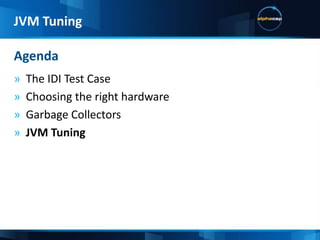 High probability soft real time collectorOne memory space for the young and tenure generationEntire memory space is divided into equally sized cardsCards are managed by regions and tracked by “Remembered Sets” for changesA global card table track all the cardsGarbage First (G1) What’s the big deal?Garbage Collectors