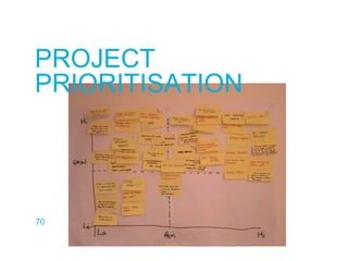 70
PROJECT
PRIORITISATION
 