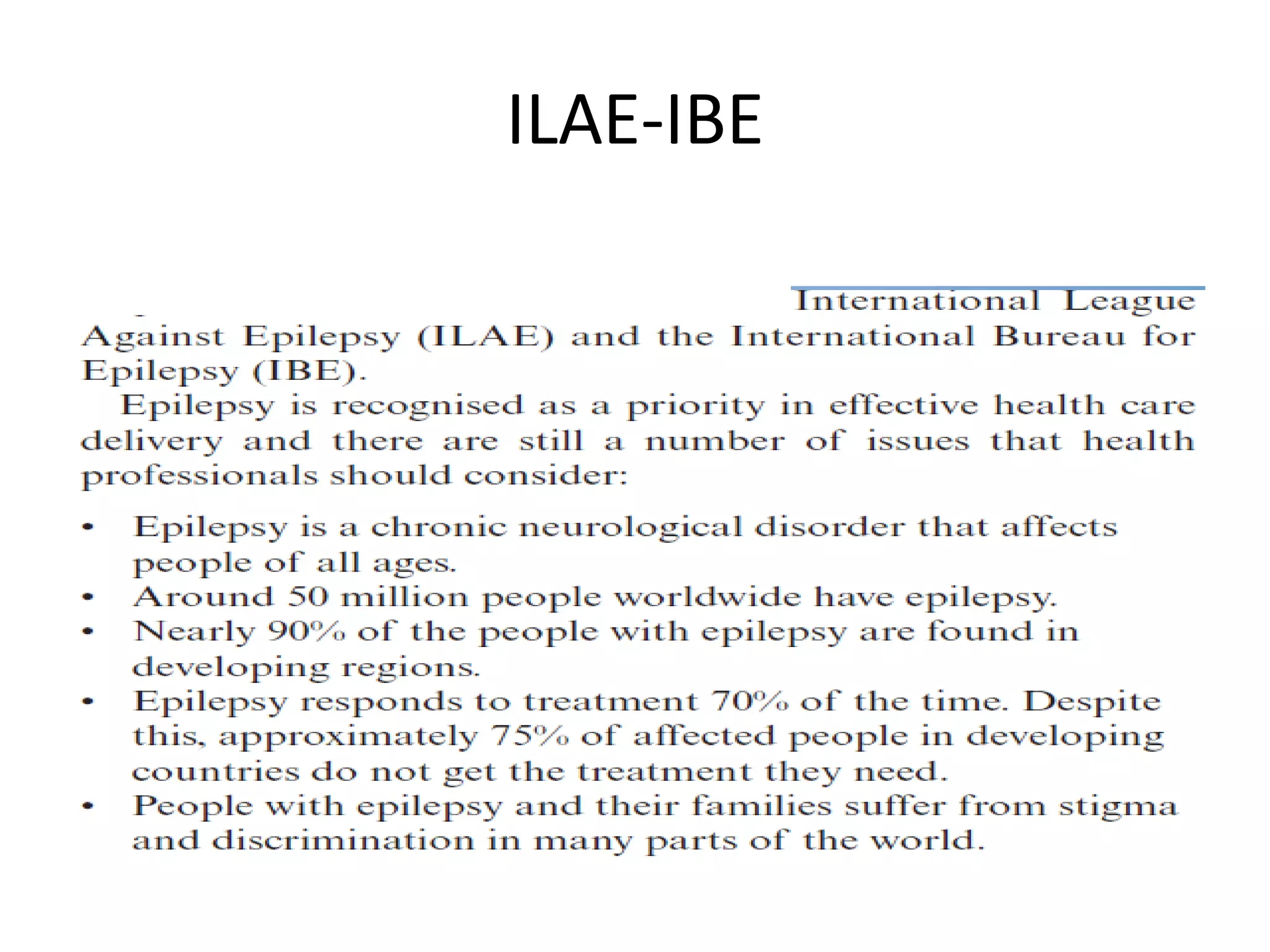 ILAE-IBE
 
