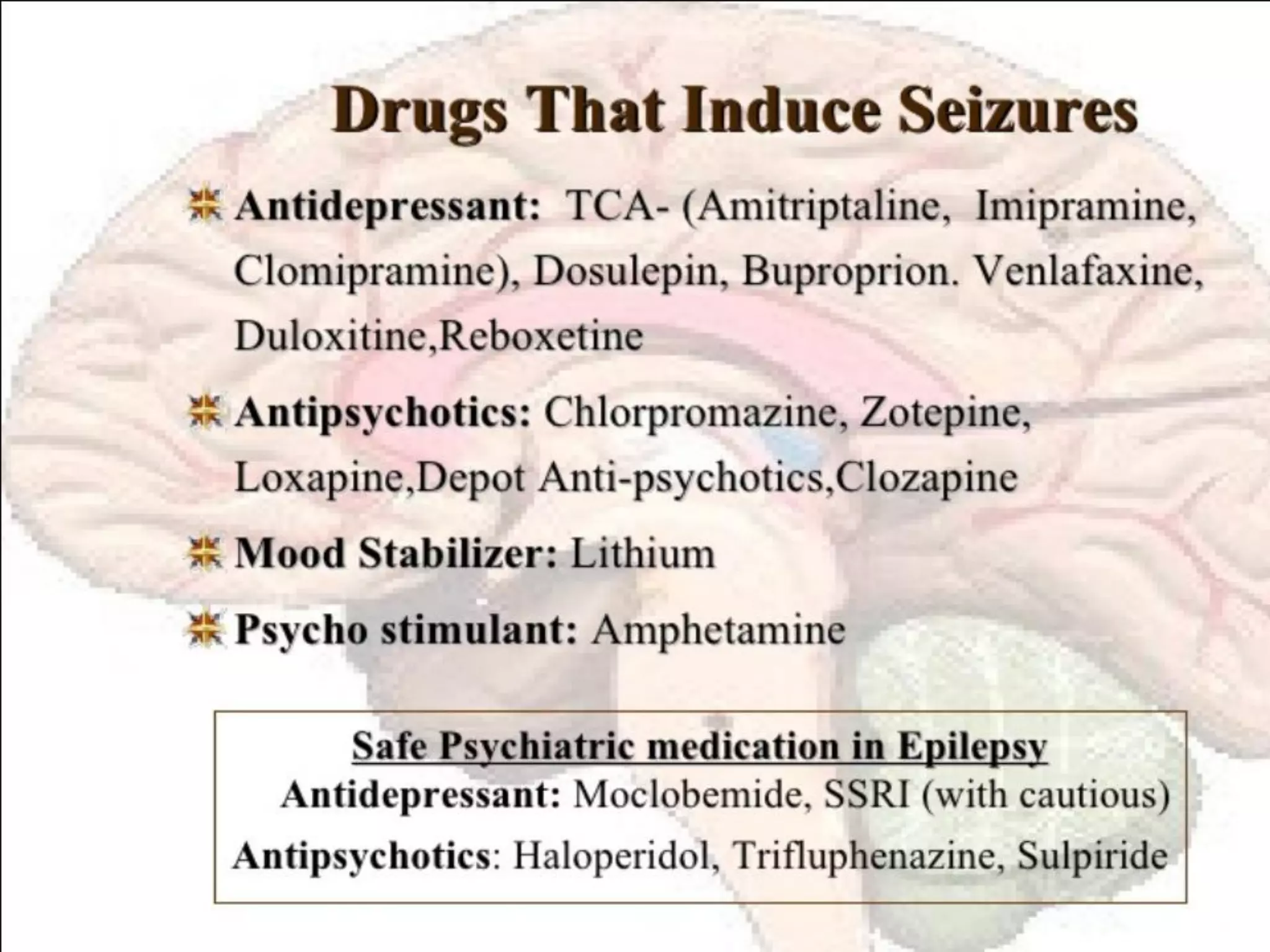 Status epilepticus and treatment