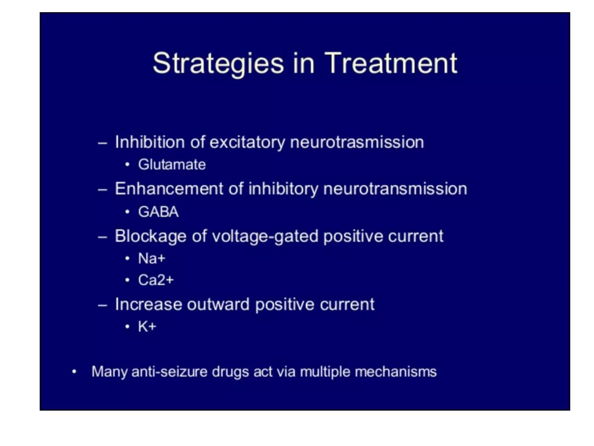 Status epilepticus and treatment