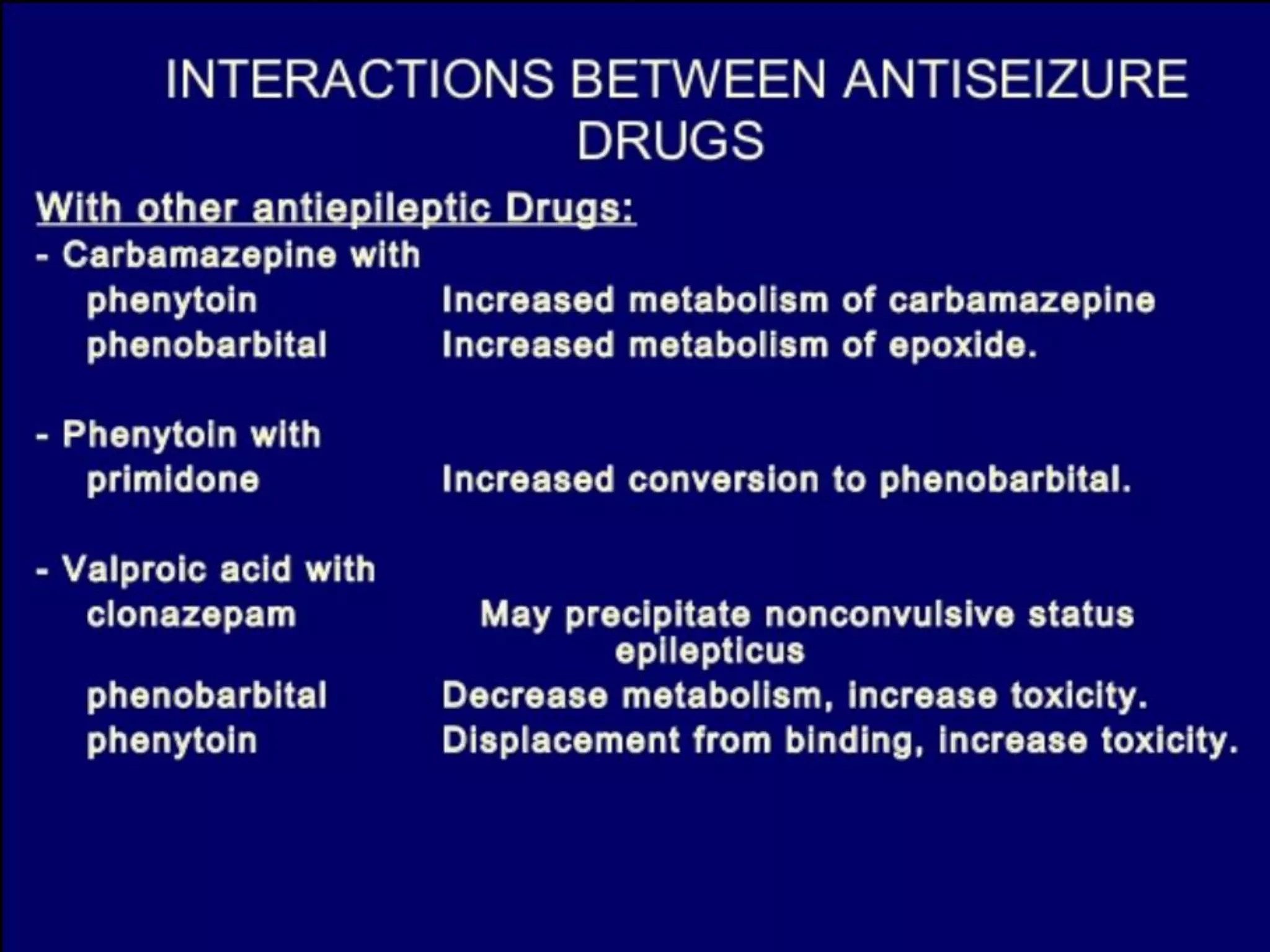Status epilepticus and treatment