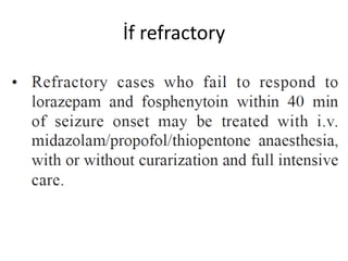 İf refractory
 