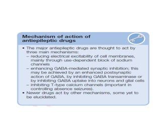 Status epilepticus and treatment