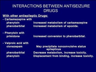 Status epilepticus and treatment