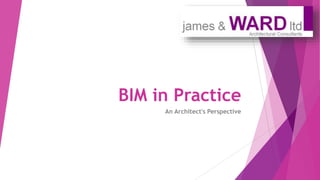 BIM in Practice
An Architect's Perspective
 