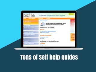 Tons of Self help guides
 