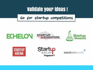 1. Capital
Government
Grants
Startup Seed
Funding
Investor’s
capital
 