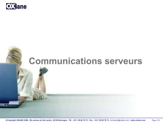 Communications serveurs 