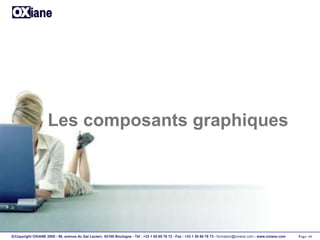 Les composants graphiques 