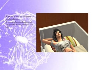 Ik laat me op mijn bed vallen en staar naar het plafond.Ik wou dat alles weer kon zijn zoals vroeger. Dat ik weer gewoon ik kon zijn…