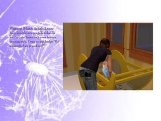 Wanneer ik langs de babykamer loop, hoor ik zachtjes gebrabbel. Ik kan het niet laten toch even binnen te gaan, en til Twan uit zijn bedje: “Hé mannetje, ben je wakker?”