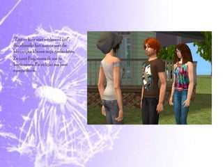 “Ziet er hier niet verkeerd uit!”, doorbreekt het meisje met de kleurrijke kleren mijn gedachten.Ze heet Fay, meen ik me te herinneren. En ze lijkt me best sympathiek.