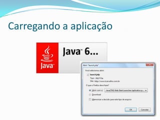 Carregando a aplicação