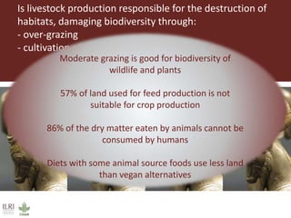 Livestock science with the end in mind: Discovering and delivering solutions for a sustainable, healthy livestock sector