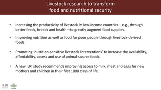 Transforming the global food systems: Challenges and opportunities