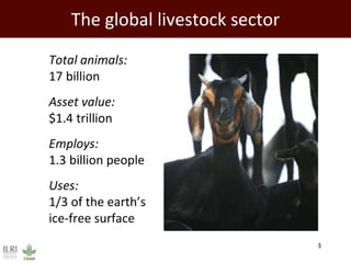 Opportunities for public-private investment in animal health in developing countries 