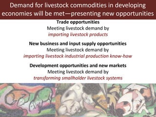 Livestock and resilient future food systems: Developing countries and global perspectives