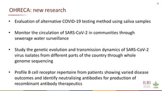The One Health research-for-development agenda: Enhance holistic health of people, animals and environment