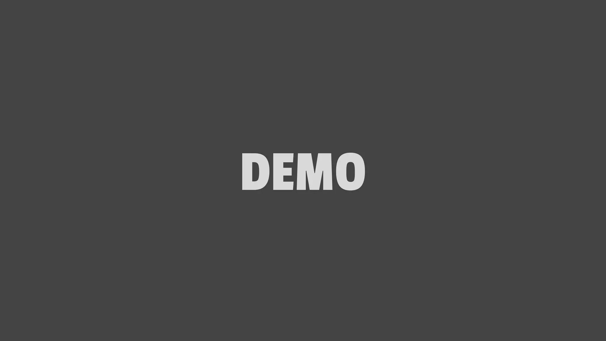 DEMO 