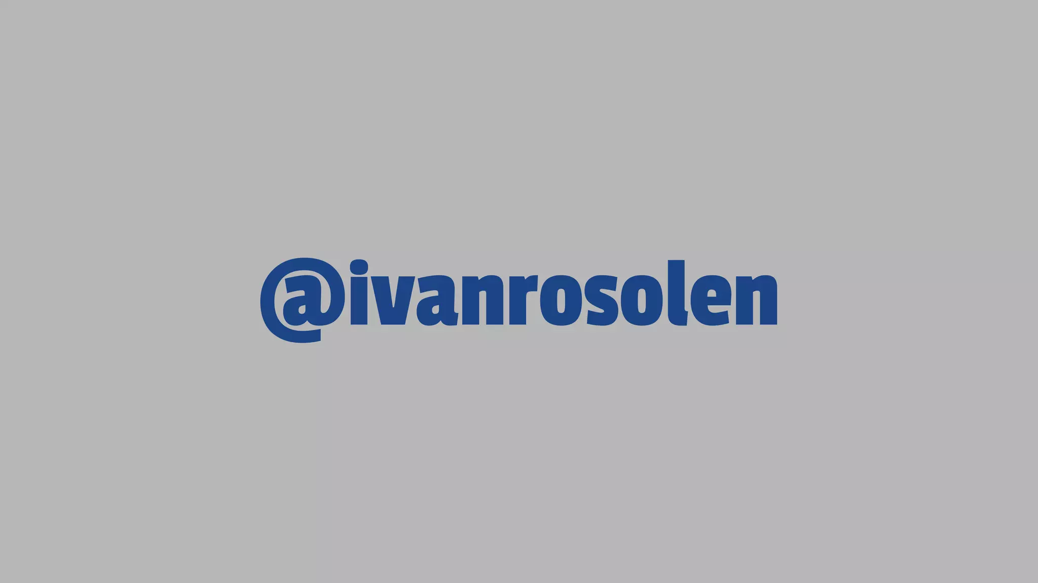 @ivanrosolen 