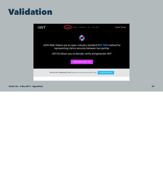 Validation
SCaLE 15x – 5 Mar 2017 – @genehack 24
 
