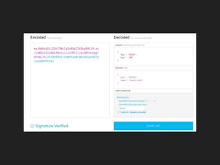 JWT_Presentation to show how jwt is better then session based ...