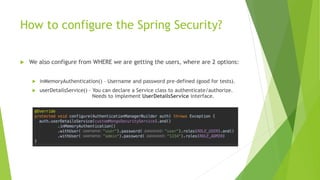 Introduction to JWT and How to integrate with Spring Security | PDF