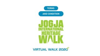 Terms and Condition Virtual Walk JIHW 2020