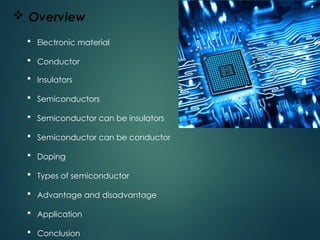 Comprehensive Overview of Semiconductor Materials and Their ...