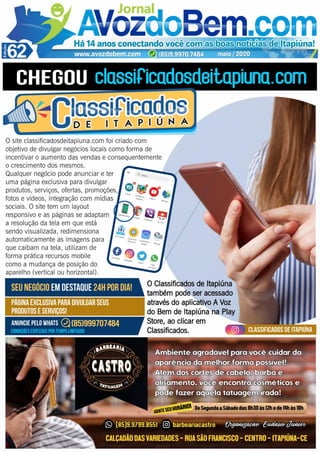 Edição 62 do Jornal avozdobem.com