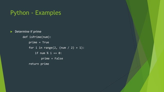 Cobol, lisp, and python | PPT