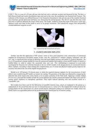 Surgeon Rpbio Example APPLICATION OF BIOMODELS FOR SURGICAL PLANNING BY USING RAPID ...